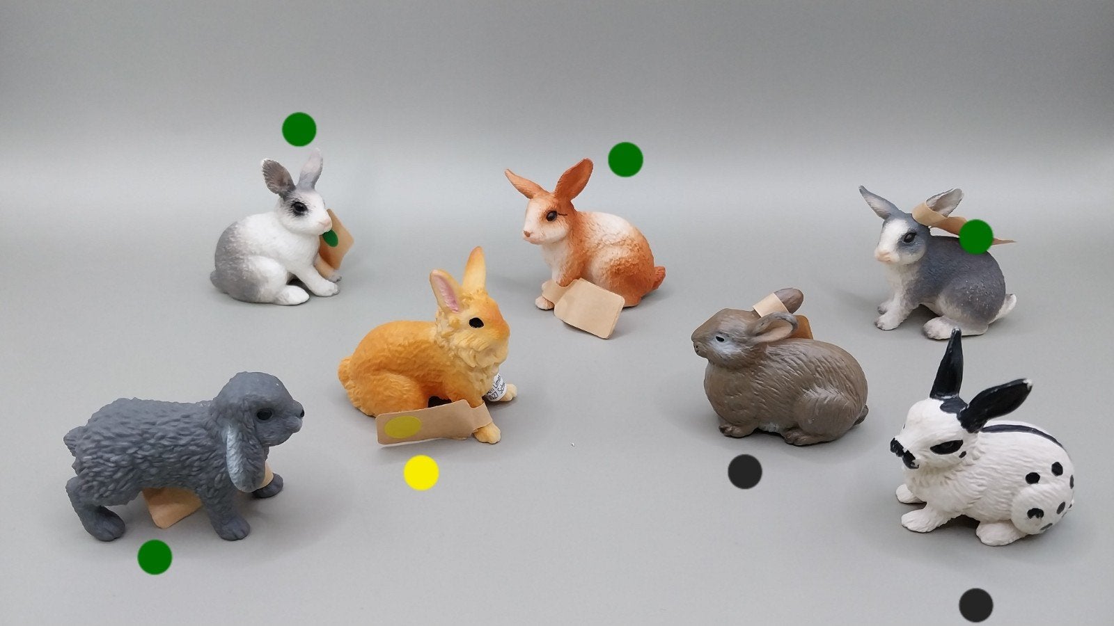 schleich konijnen, hamster, muis, Verzamelen, Ophalen of Verzenden, Gebruikt, Boerderijdier, Beeldje of Figuurtje