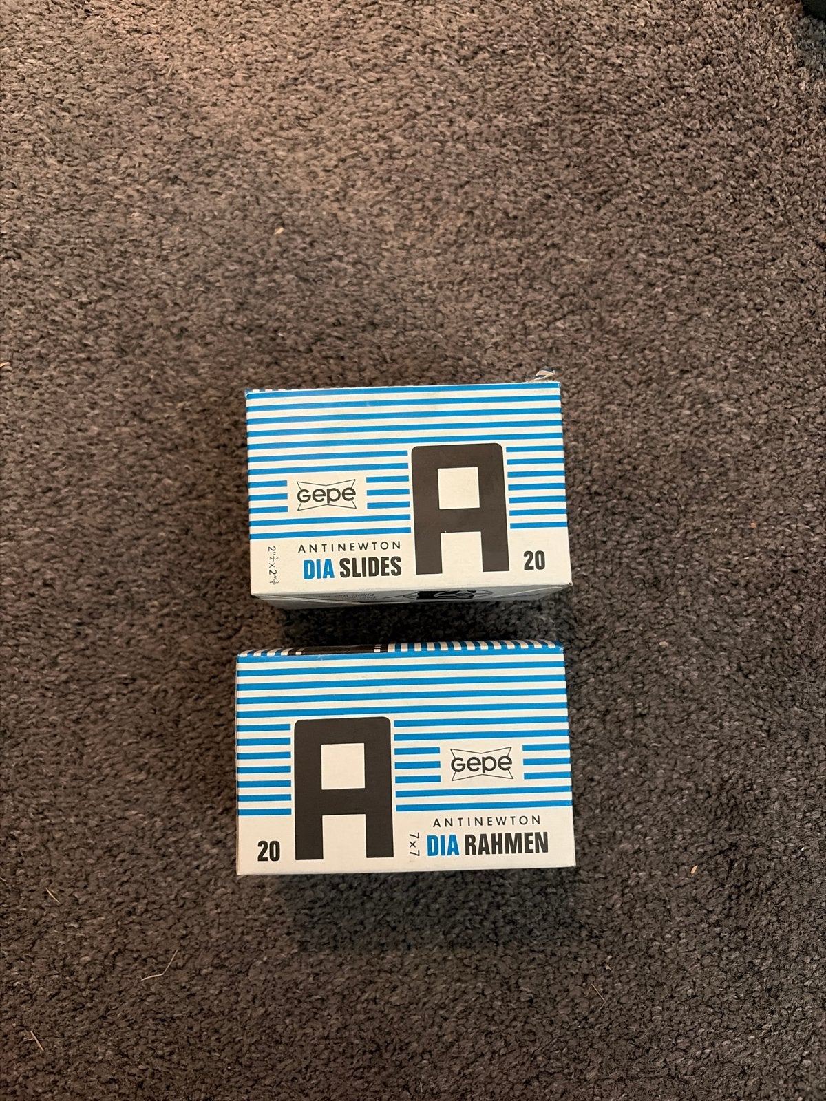 Gepe Antinewton Dia Slides / Dia Ramen (2x20 stuks), Ophalen of Verzenden, Nieuw