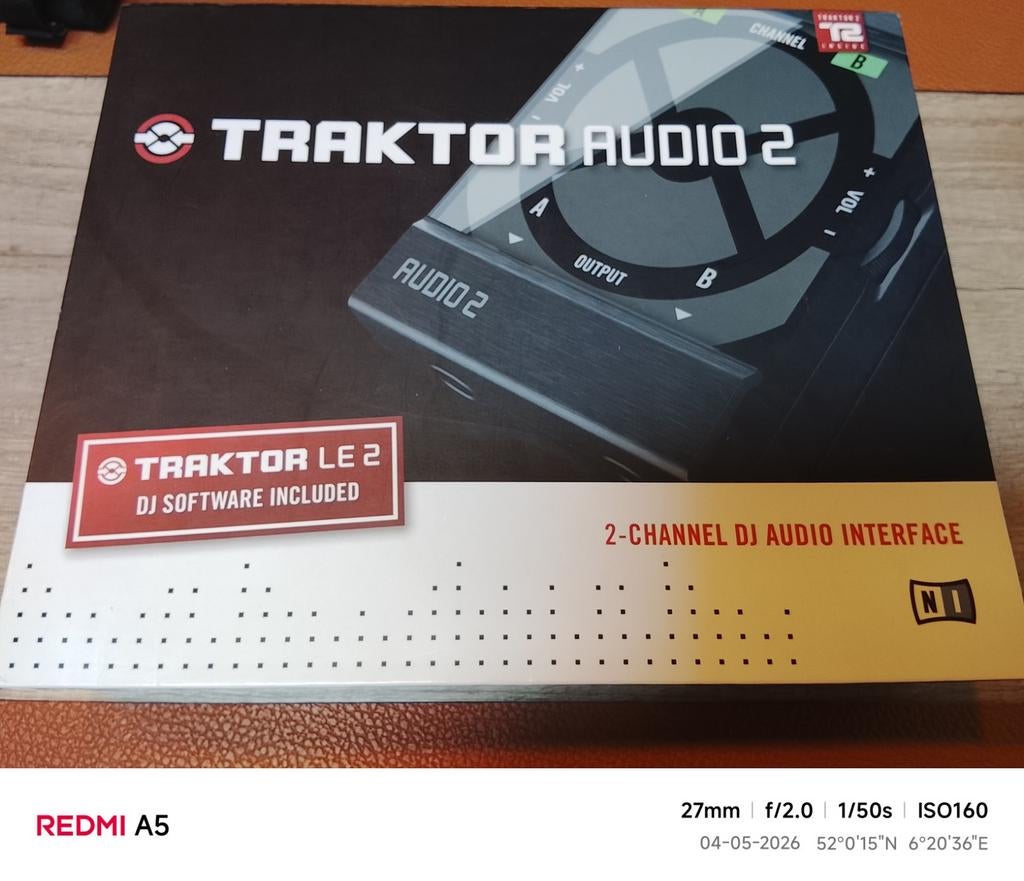 Native Instruments Traktor Audio 2 DJ Audio Interface, Ophalen, Zo goed als nieuw, Dj-set, Overige merken