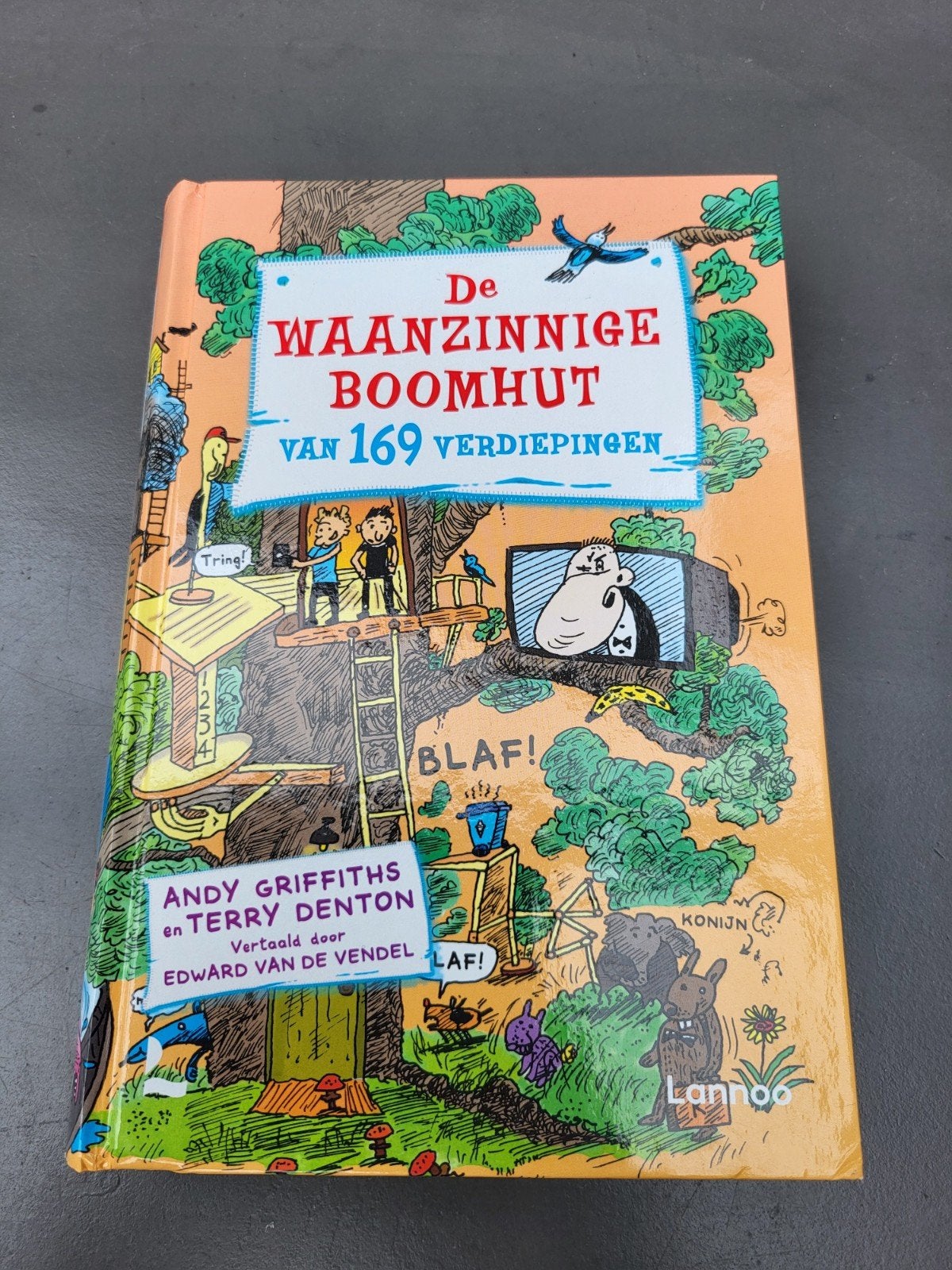 De Waanzinnige Boomhut van 169 Verdiepingen - Nieuw, Boeken, Ophalen of Verzenden, Nieuw, Fictie algemeen