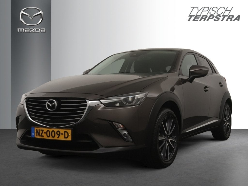 Mazda CX-3 2.0 SKYACTIV-G 120 PK 6MT SKYLEASE GT /TREKHAAK, Auto's, Mazda, 1998 cc, Gebruikt, 4 cilinders, Bruin