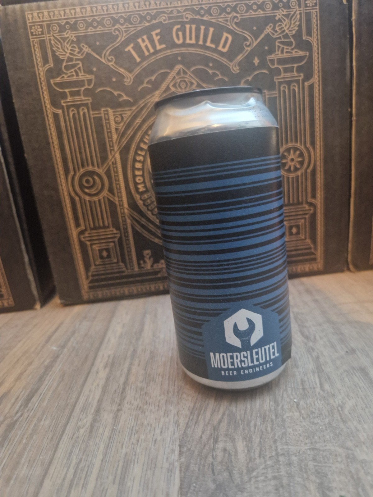 Moersleutel - Barcode Black & Blue, Verzamelen, Biermerken, Ophalen of Verzenden, Overige merken