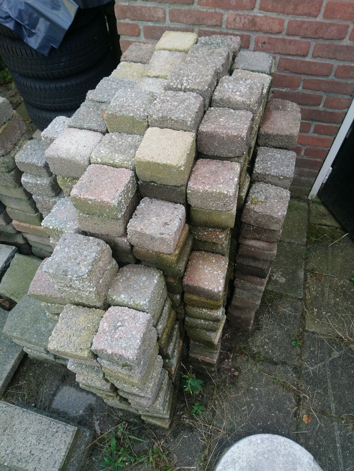 Tuin stenen ong 600 gratis, Tuin en Terras, Ophalen