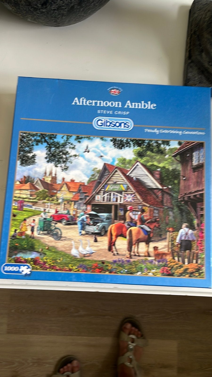 Gibsons Afternoon Amble Legpuzzel 1000 stukjes, Hobby en Vrije tijd, Denksport en Puzzels, Ophalen of Verzenden, 500 t/m 1500 stukjes