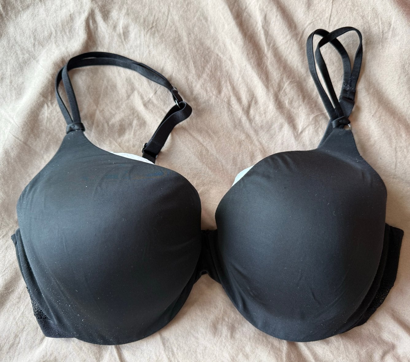 Zwarte Sloggi BH - Maat 80 C/D, Kleding | Dames, Ondergoed en Lingerie, Verzenden, Zwart, BH