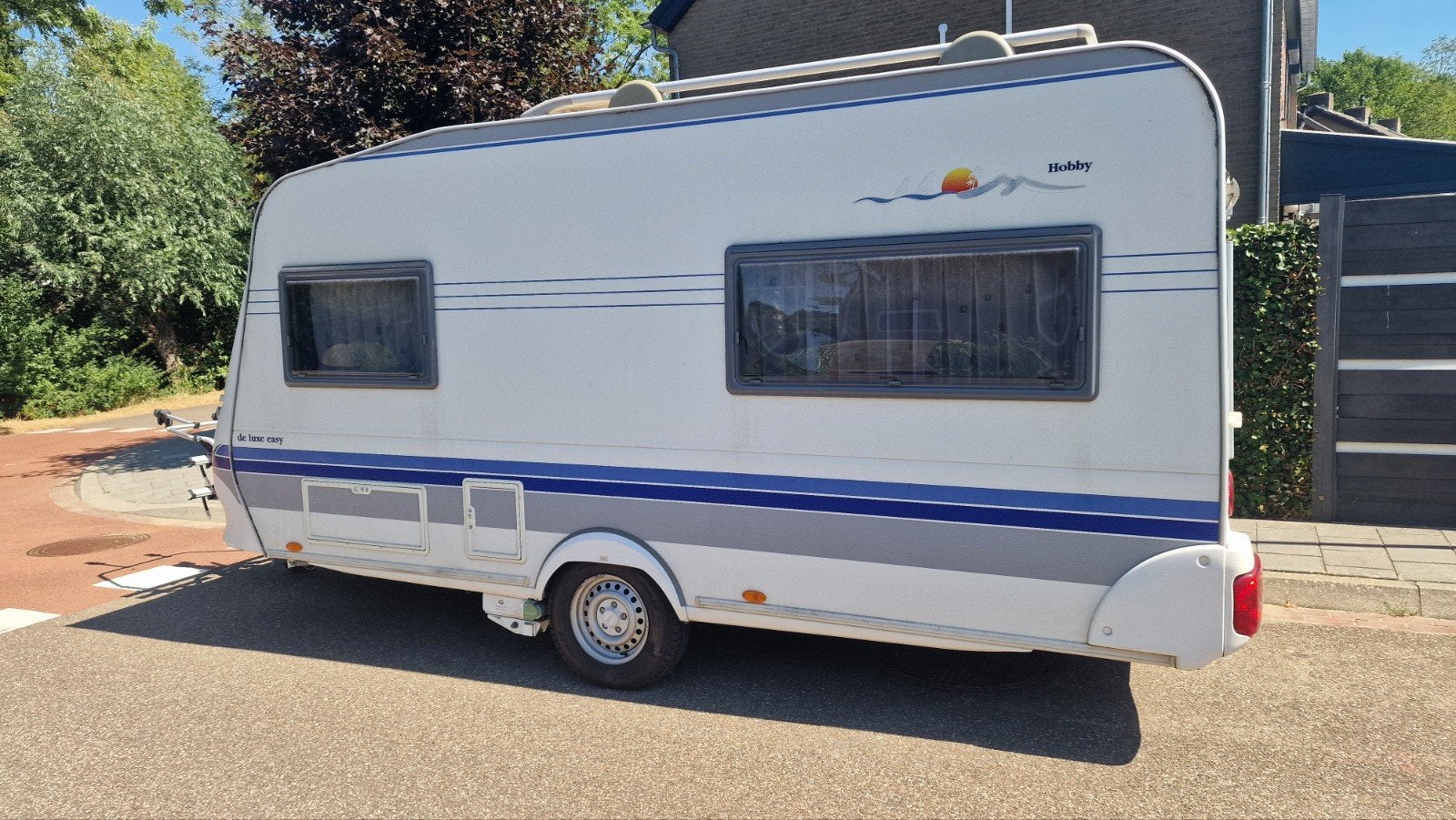 Hobby de Luxe Easy Caravan, Caravans en Kamperen, Hobby, Luifel, Treinzit, Particulier