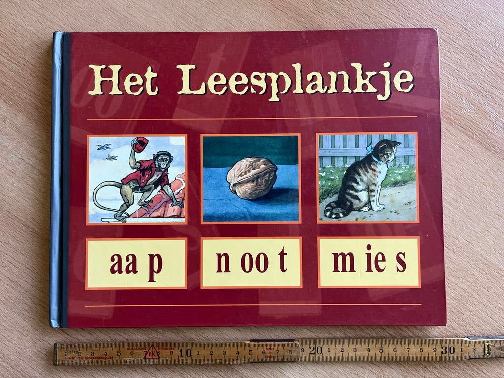 Het Leesplankje - Aap Noot Mies (Oude Druk), Ophalen of Verzenden, Alpha, Gelezen, LBO