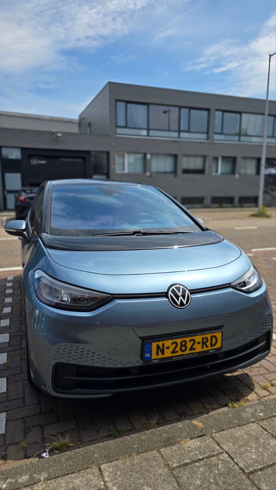 Volkswagen ID.3 45kWh (2021) - km stand 72.xxx, 95 pk, Blauw, 1681 kg, Origineel Nederlands