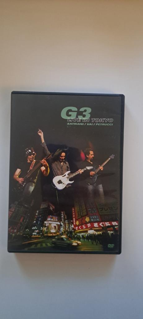 G3 Tokyo- Joe Satriani, Steve Vai, John Petrucci, Alle leeftijden, Ophalen of Verzenden, Zo goed als nieuw