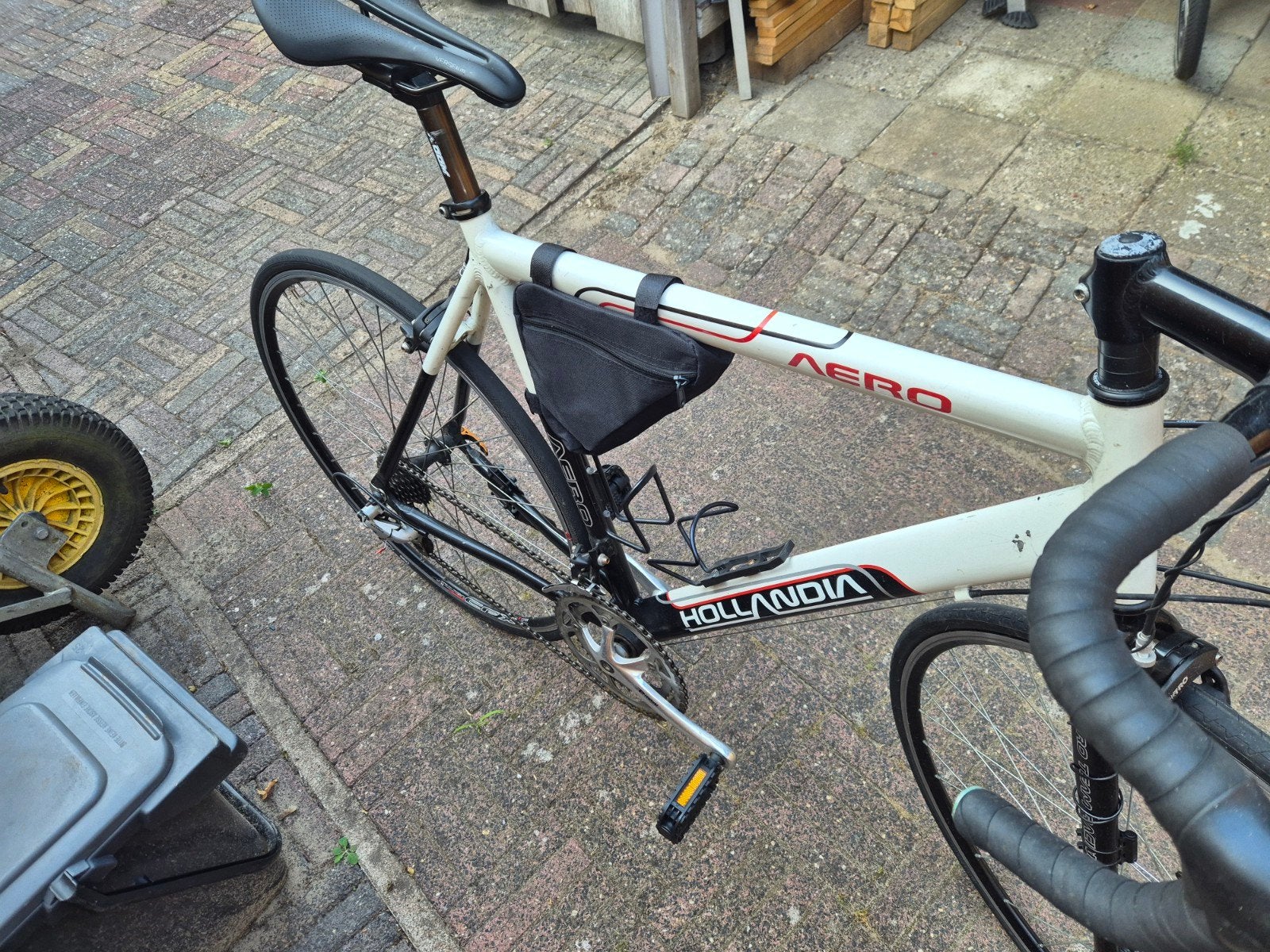 Hollandia Aero racefiets 54cm frame, 28 inch, Gebruikt, 10 tot 15 versnellingen, Aluminium