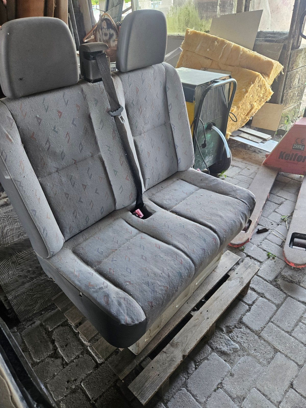 Bijrijders bankje crafter of sprinter, Auto-onderdelen, Interieur en Bekleding, Ophalen, Gebruikt, Universele onderdelen