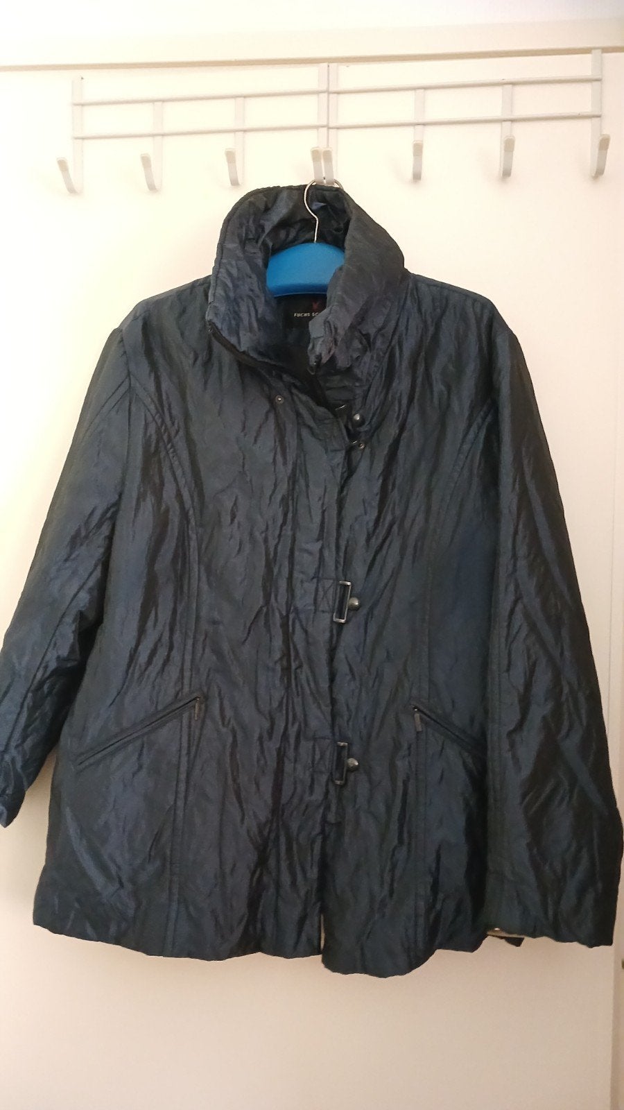 Fuchs Schmitt Luxe Damesjas / Tussenjas – Donkerblauw – 46, Ophalen of Verzenden, Zo goed als nieuw, Maat 46/48 (XL) of groter