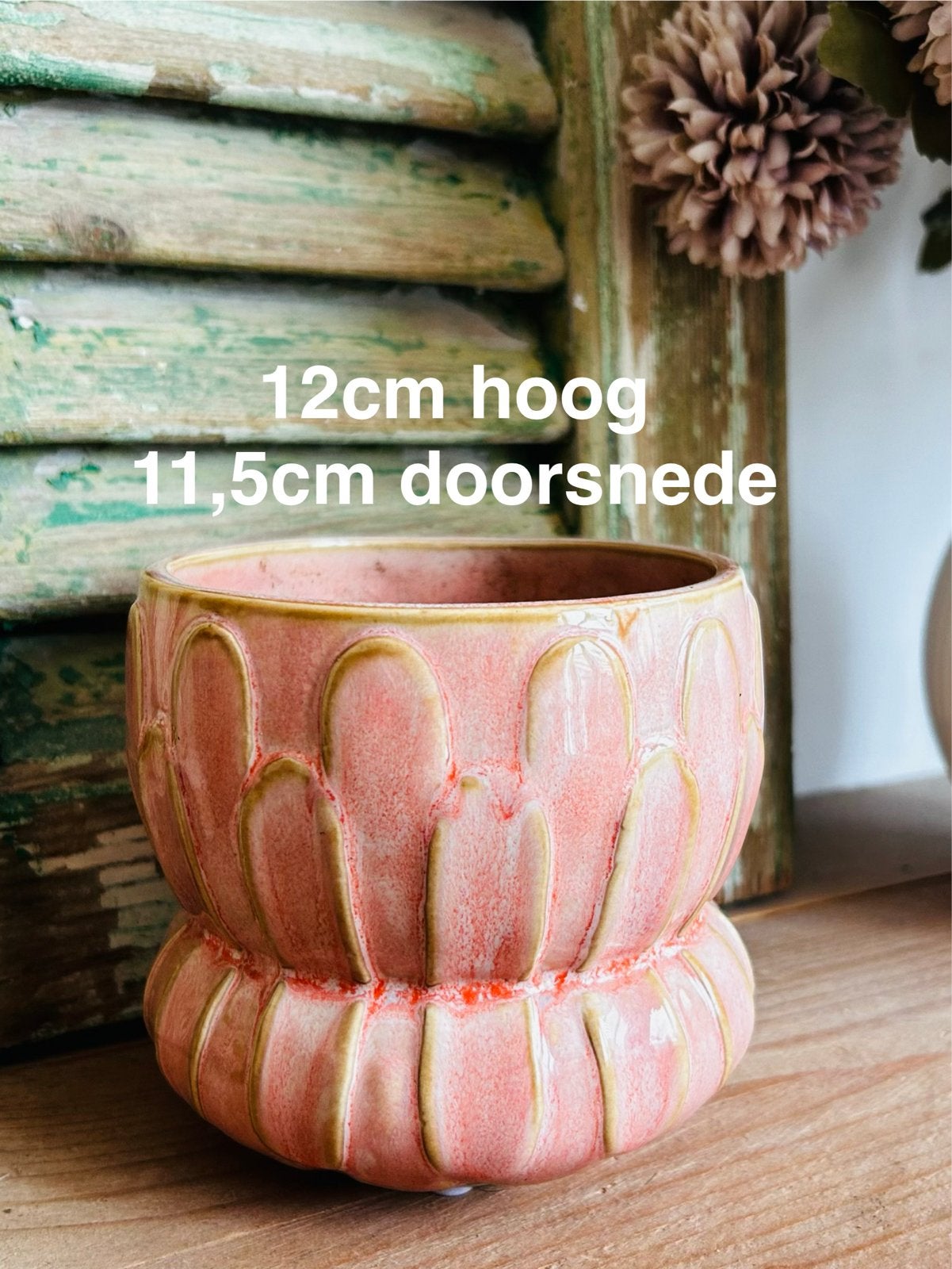 Mooie plantenpot - Ophalen in Oud-Beijerland, Ophalen, Rond, Binnen, Zo goed als nieuw