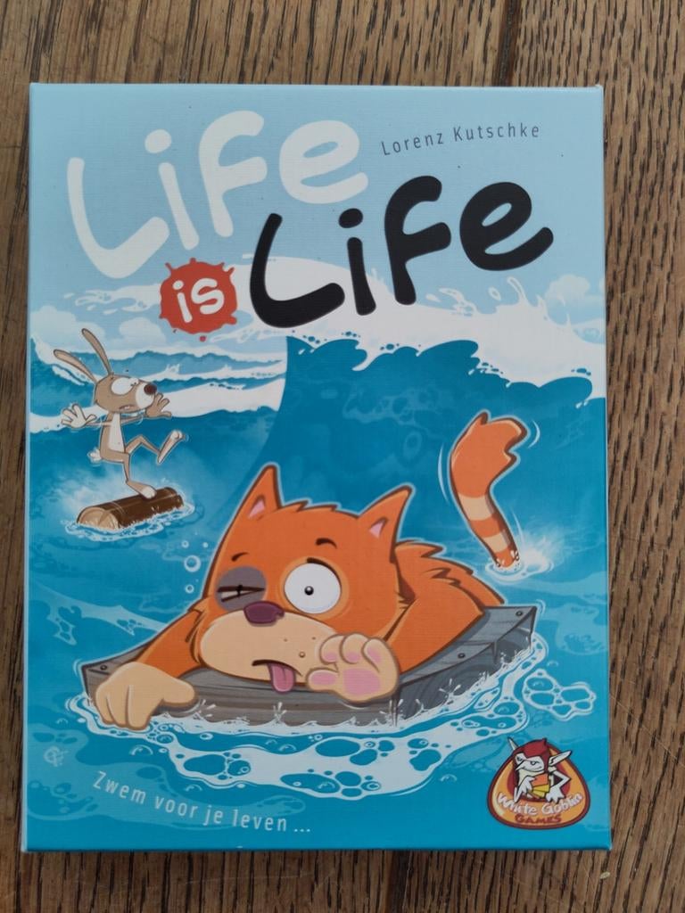Spel: life is life, Vijf spelers of meer, Ophalen of Verzenden, Nieuw, White Goblin Games