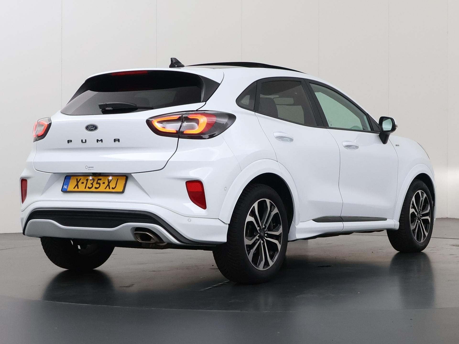 Ford Puma 1.0 EcoBoost ST-Line X | Panoramadak | Winterpakke, Auto's, Ford, 125 pk, 1226 kg, Leder en Stof, Bedrijf