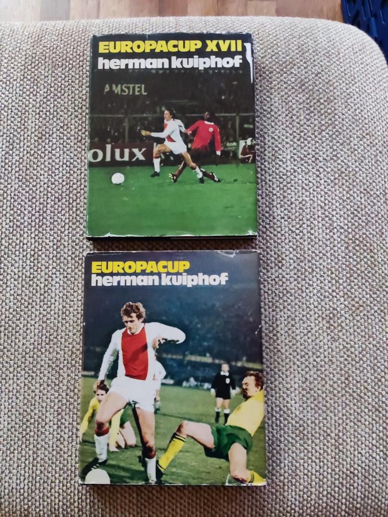 Europacup Geschiedenis Boeken 1970/71 & 1971/72 - Voetbal, Ophalen of Verzenden, Gelezen, Herman Kuiphof, Balsport
