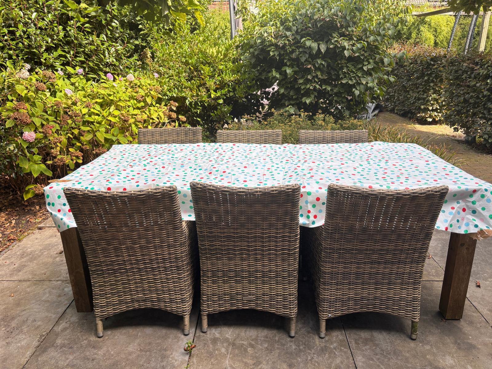 Tuinstoelen exotan, Ophalen of Verzenden, Zo goed als nieuw