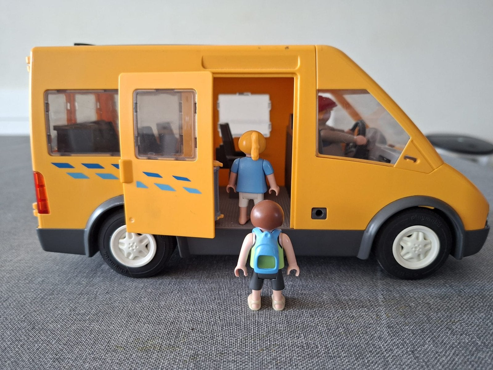 Playmobil City Life schoolbus (9419) speelset bus school, Ophalen of Verzenden, Zo goed als nieuw