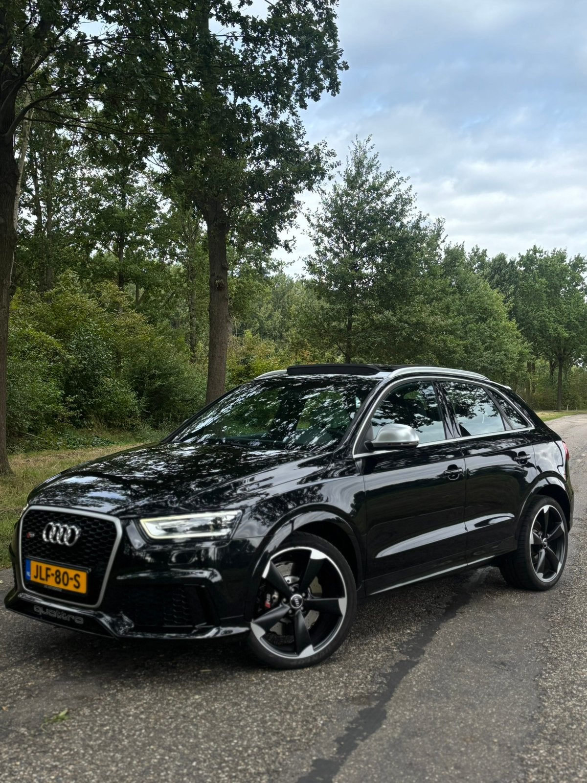 Audi RSQ3 2.5TFSI Quattro 228KW 2013, Automaat, Zwart, 11 km/l, 310 pk