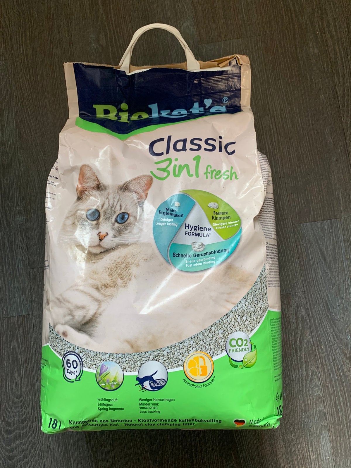 Kattegrit biokat 18 liter, Dieren en Toebehoren, Ophalen, Nieuw