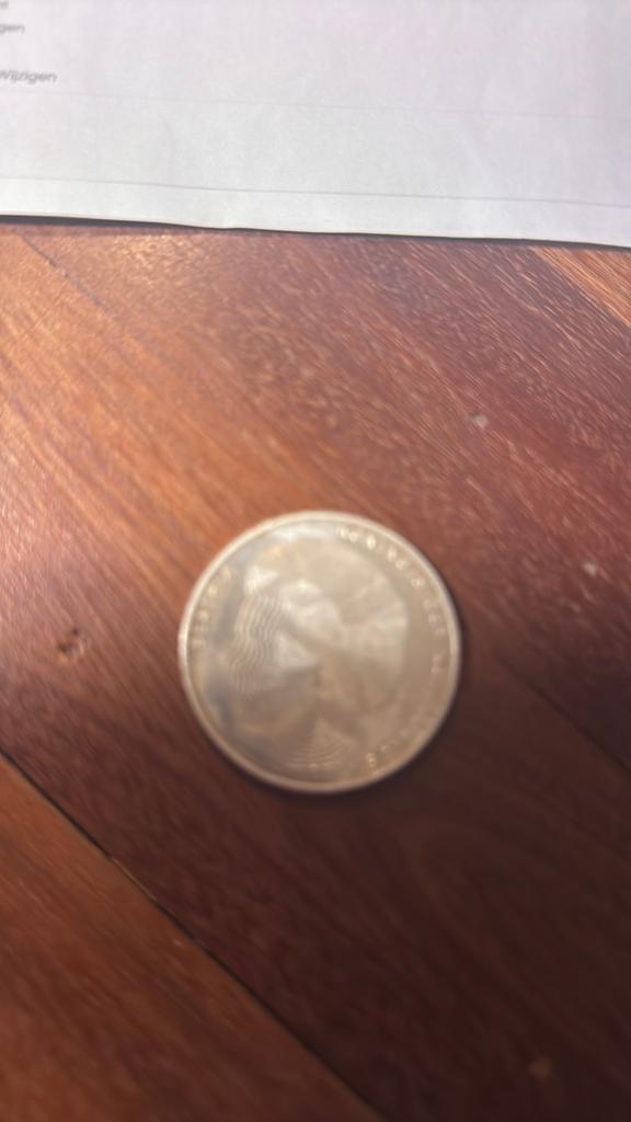 50 gulden munt zilver 1990 Beatrix, Postzegels en Munten, Munten | Nederland, Ophalen, Koningin Beatrix, 50 gulden, Zilver