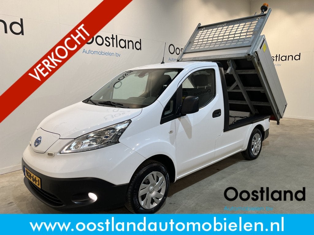 Nissan E-NV200 Business 40 kWh Kipper / 100% Elektrisch / Ai, Auto's, Bestelauto's, Bedrijf, ABS, Achteruitrijcamera, Airbags