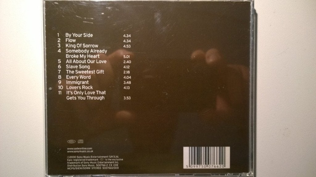 Sade - Lovers Rock, Ophalen of Verzenden, Zo goed als nieuw