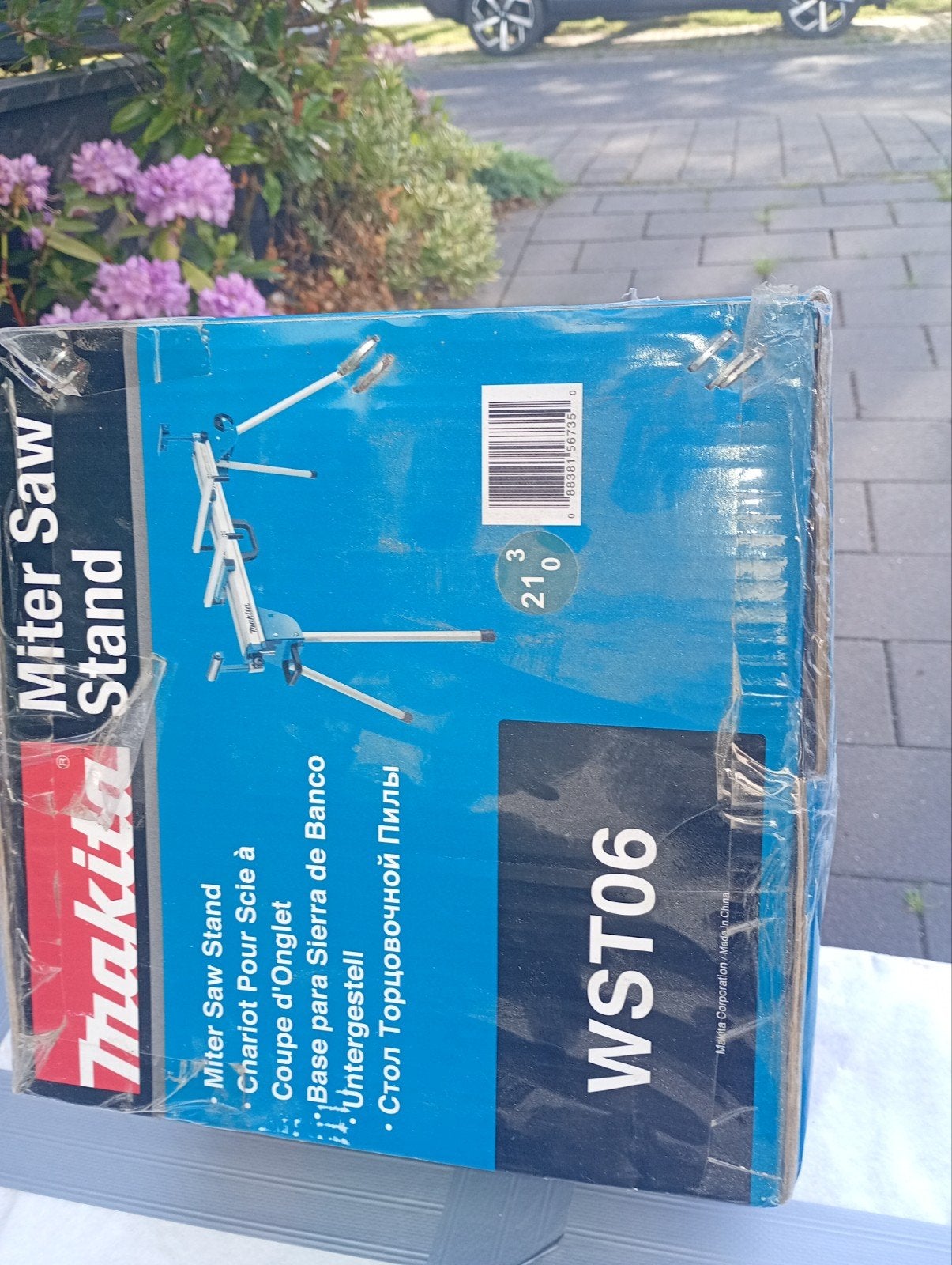 Makita WST06 onderstel voor cirkelzaag -  Nieuw, Ophalen, 70 mm of meer, Zo goed als nieuw, Makita