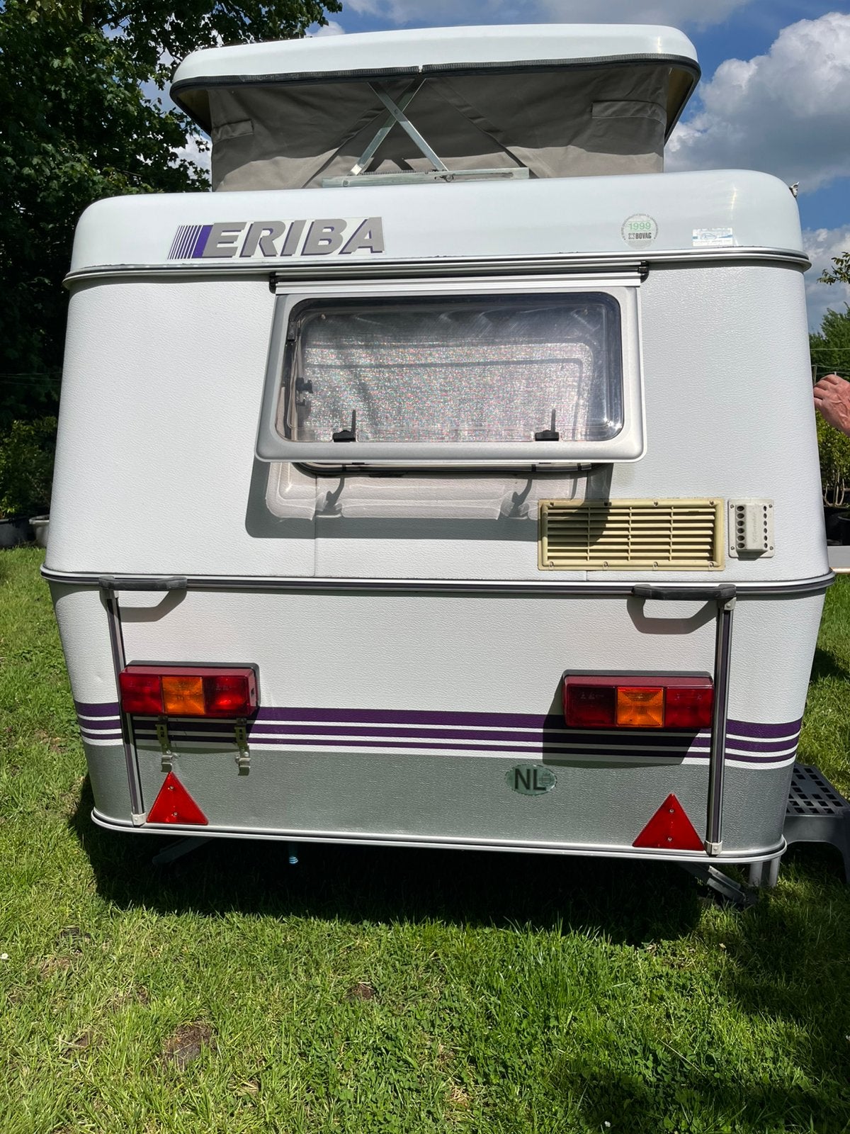 Eriba Touring Puck L, bouwjaar 1997., Standaardzit, Tot en met 2, Particulier, 4 tot 5 meter
