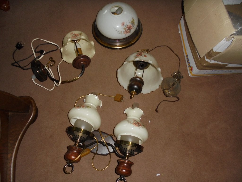 Vintage lampen, Ophalen, Overige typen, Met schakelaar, Overige fittingen