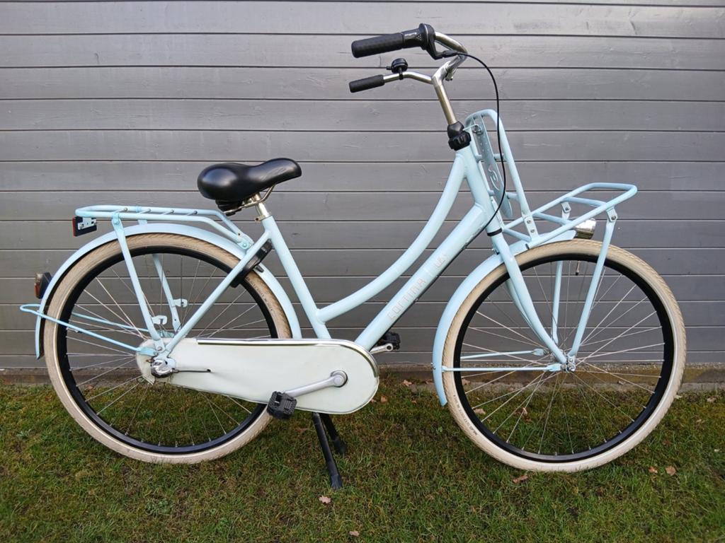 Cortina U4 transportfiets 28 inch framehoogte 50cm, Fietsen en Brommers, Fietsen | Dames | Damesfietsen, Terugtraprem, Gebruikt