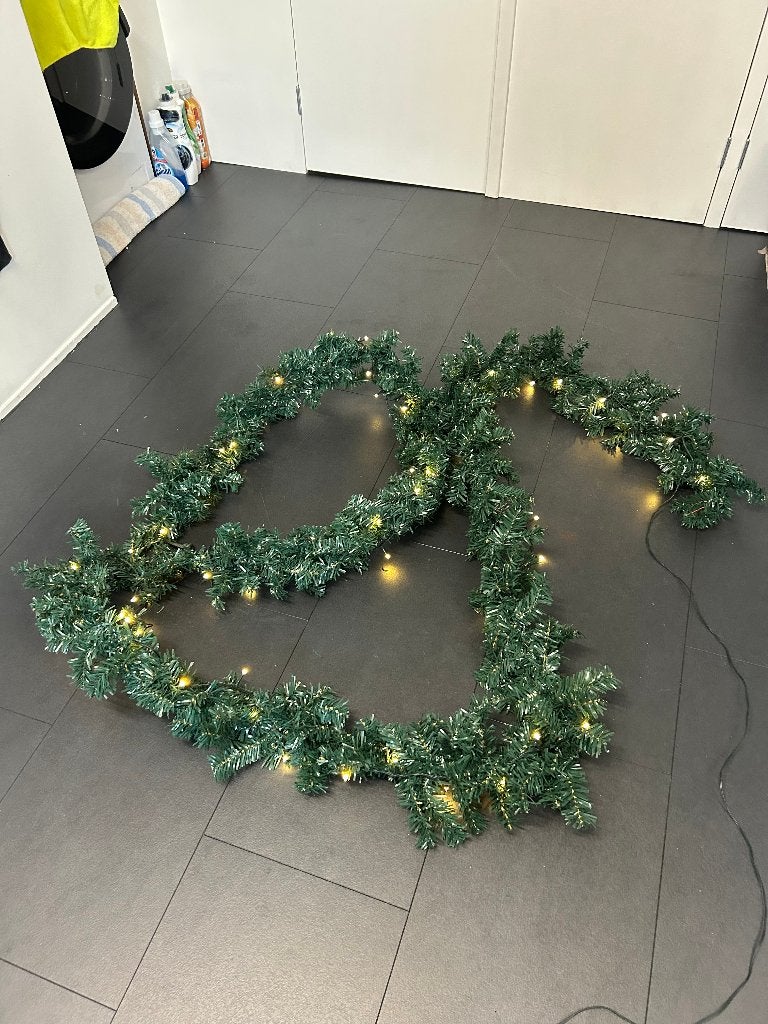 guirlande met licht, Diversen, Kerst, Ophalen, Gebruikt