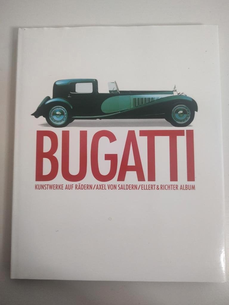 Bugatti kunstwerke auf rädern, Boeken, Ophalen of Verzenden, Zo goed als nieuw, Algemeen