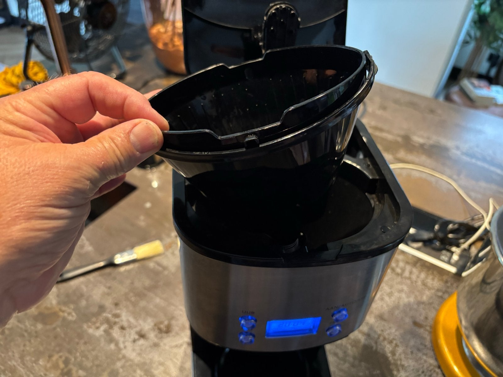 Blokker Automaat Koffiezetapparaat BL-20003, Gebruikt, 10 kopjes of meer, Koffiemachine, Gemalen koffie