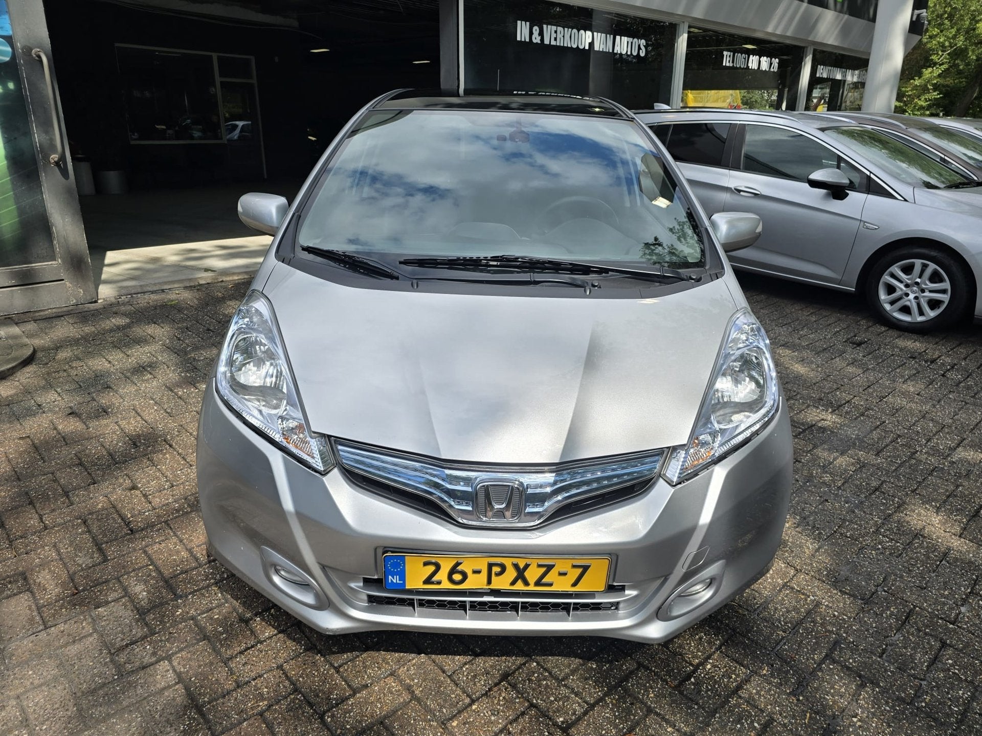 Honda Jazz 1.4 Hybrid Exclusive | AUTOMAAT | 2E EIGENAAR | 3, Auto's, Honda, Gebruikt, 4 cilinders, 49 €/maand, Bedrijf