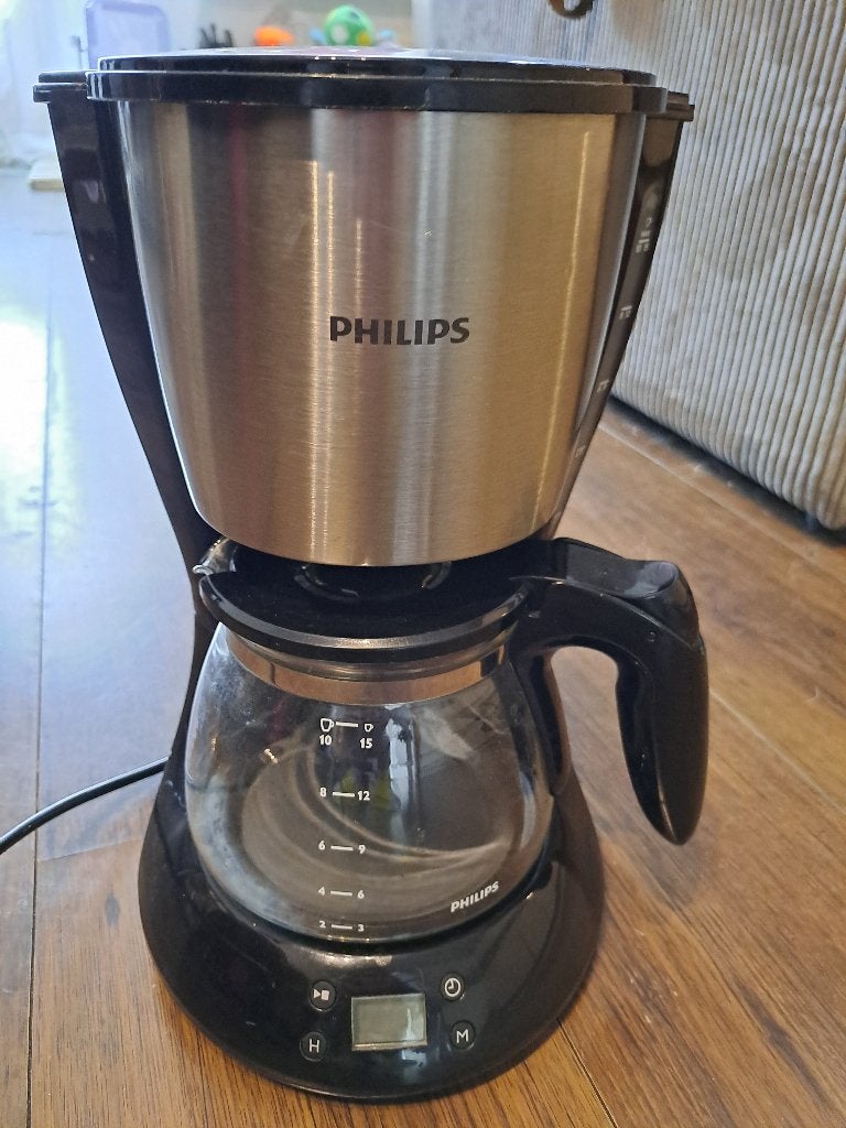 Philips HD7459 Drip Coffee Maker, Gebruikt, Koffiemachine, Gemalen koffie, Ophalen of Verzenden