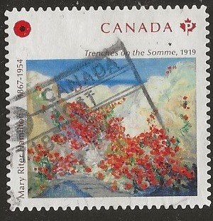 Canada 190, klaprozen, Verzenden, Gestempeld, Noord-Amerika