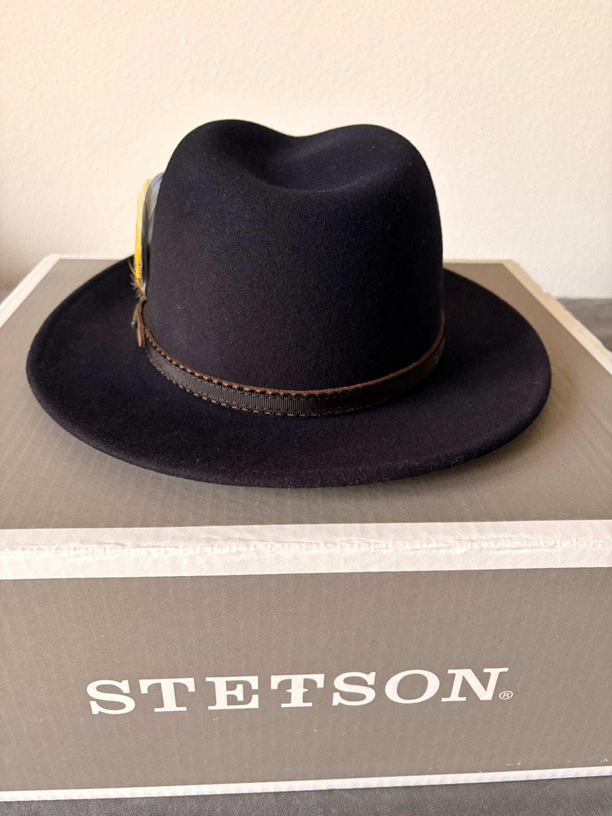 Stetson nieuwe wollen VitaFelt hoed 52, Ophalen of Verzenden, Nieuw, Hoed