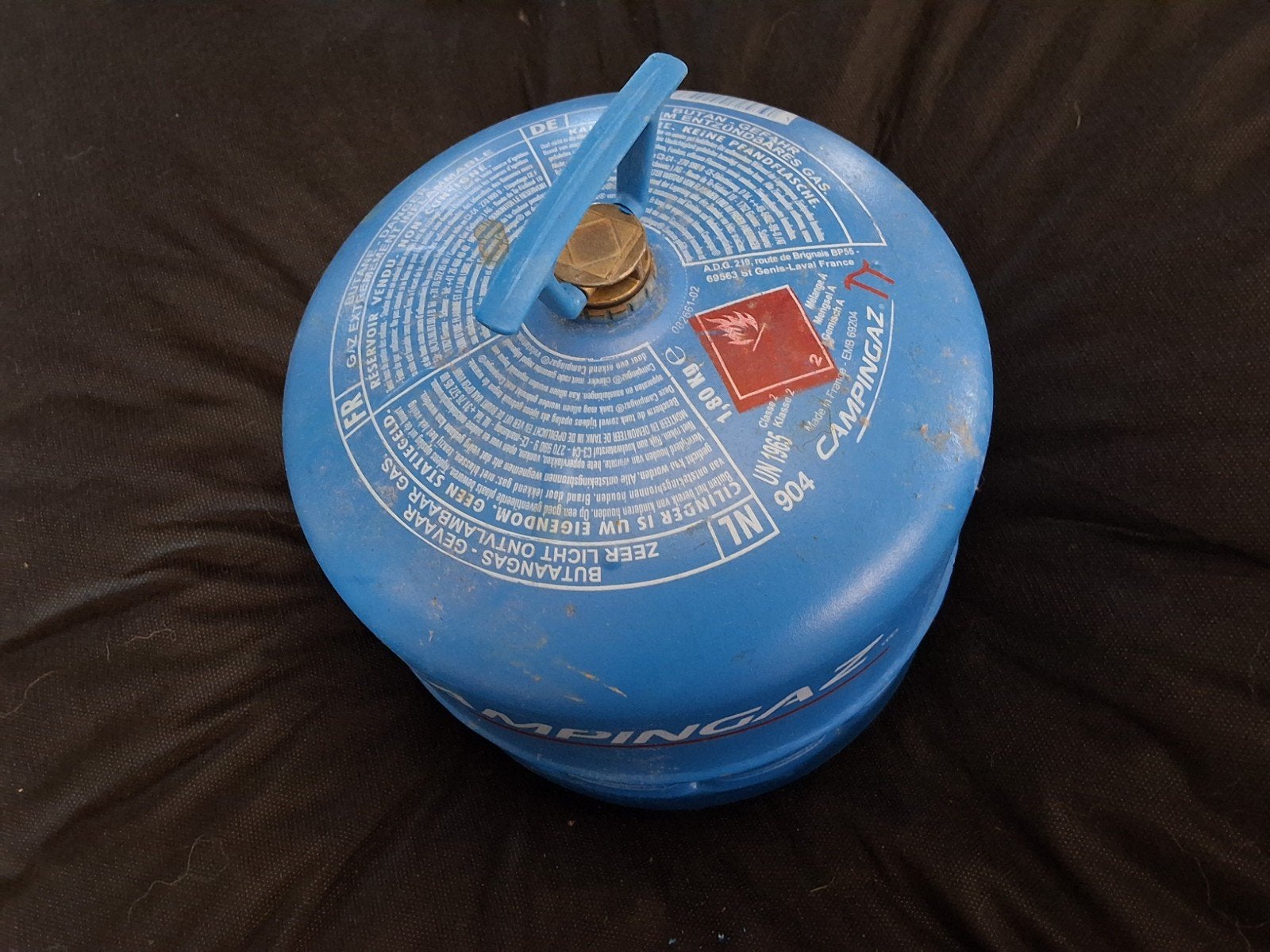 Campingaz fles 904 leeg, Caravans en Kamperen, Ophalen