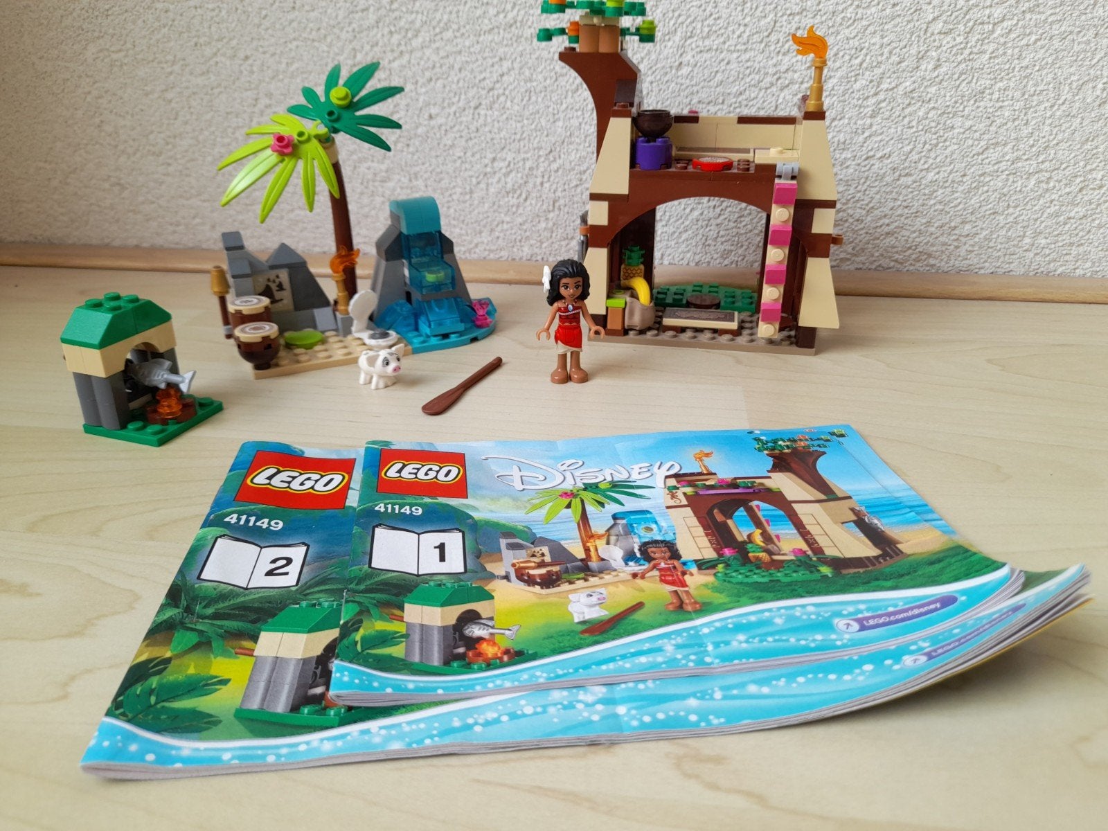 LEGO Disney Vaiana's Eilandavontuur 41149, Ophalen of Verzenden, Zo goed als nieuw, Overige merken