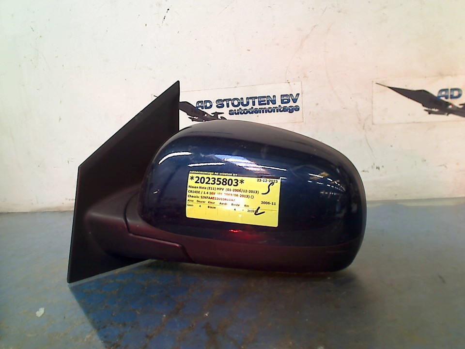 Spiegel Links Elektrisch Nissan Note (E11) 2006 e20205021, Gebruikt, Germany@nissan-services.eu, Kronenweg 38, Wesseling 50389, , Duitsland