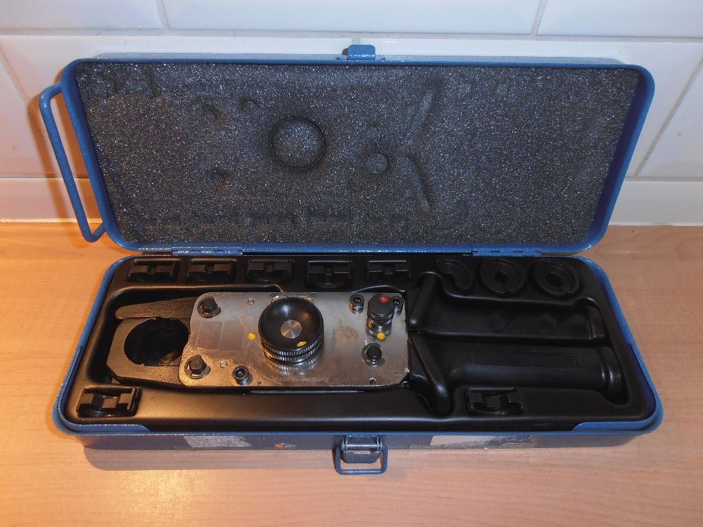 Zgan WEIDMULLER kabelschoen krimptang perstang 6t/m50mm2., Ophalen of Verzenden, Nieuw