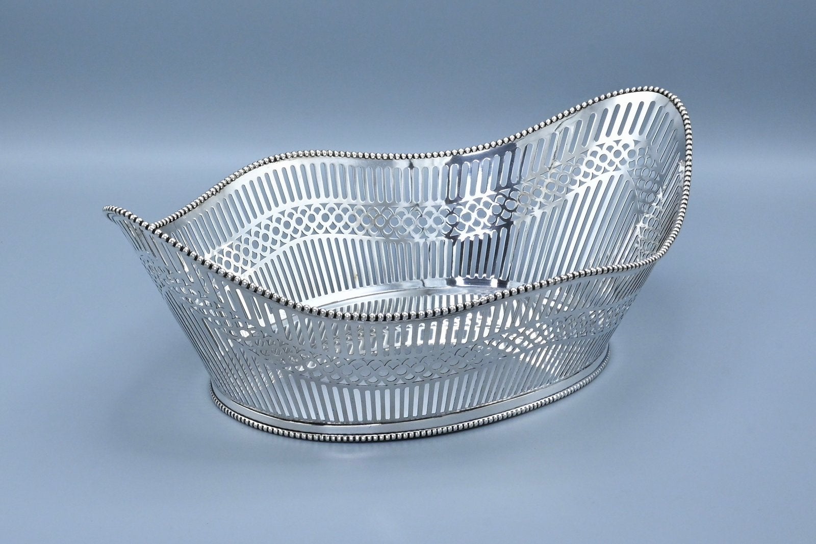 Zilveren broodmand met spijlen, anno 1922, Ophalen of Verzenden, Zilver