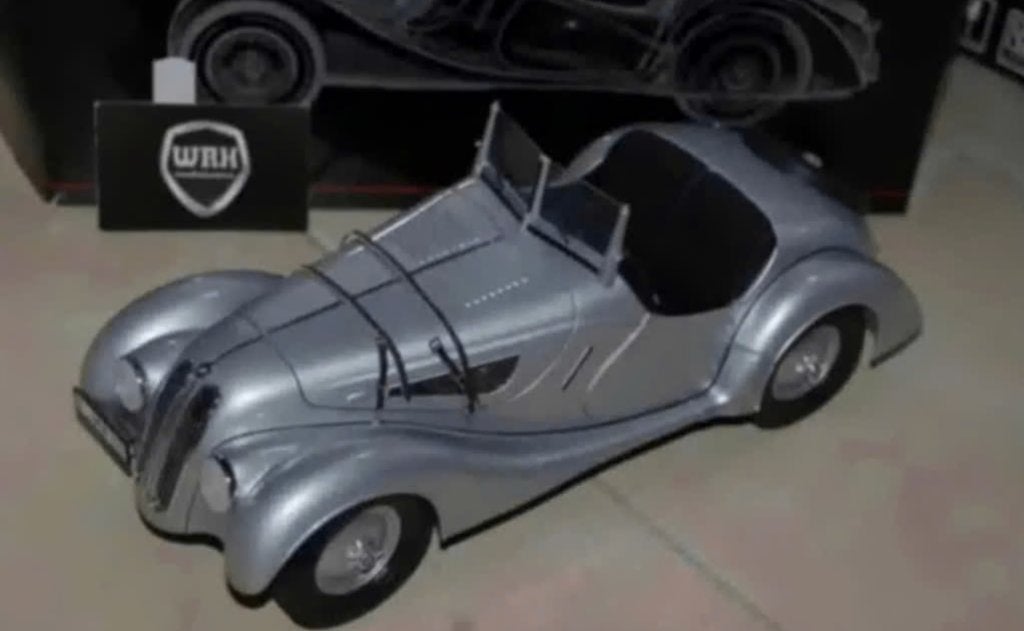 1:12 BMW 328 ROADSTER silver Premium classixxs in doos WRH, Verzenden, Zo goed als nieuw, 1:9 t/m 1:12, Auto