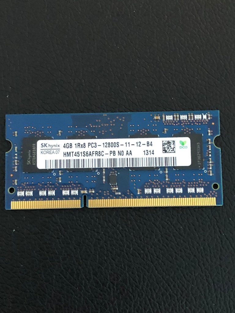 SK Hynix 4GB DDR3 RAM PC3-12800S SO-DIMM Laptop Geheugen, Computers en Software, RAM geheugen, Gebruikt, DDR3, Ophalen of Verzenden