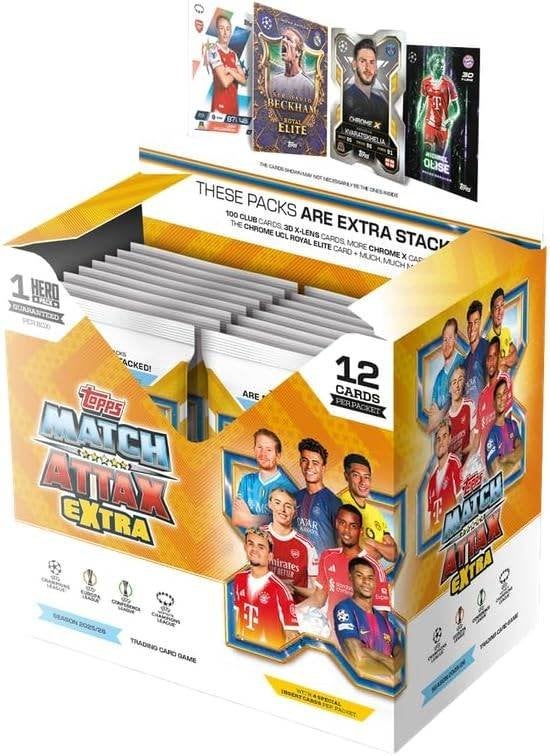 Topps Match Attax UEFA Clubcompetities 2024-2025, 96x, Hobby en Vrije tijd, Ophalen of Verzenden, Nieuw, Meerdere plaatjes