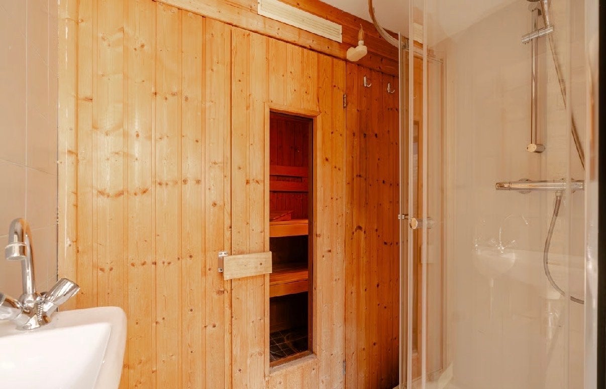 Complete Finse Sauna, Ophalen of Verzenden, Zo goed als nieuw, Fins of Traditioneel, Complete sauna