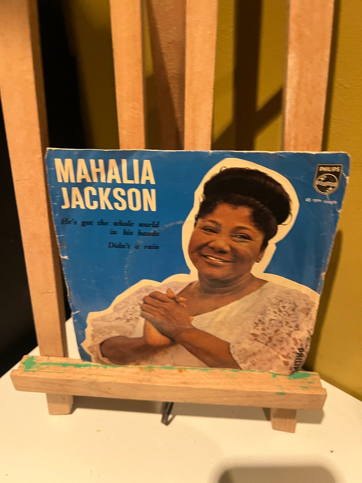Mahalia Jackson - He's Got The Whole World / Didn't It Rain, Cd's en Dvd's, Ophalen of Verzenden, Gebruikt, 7 inch, EP