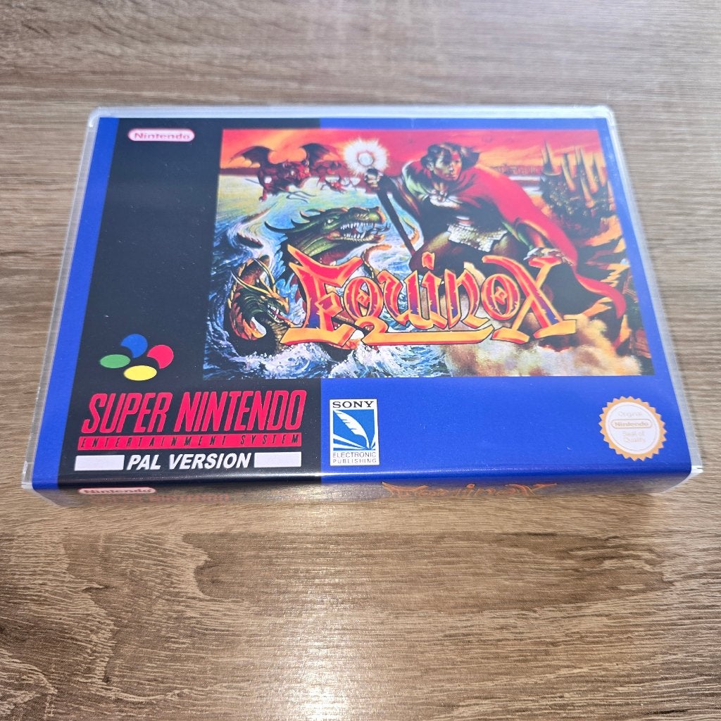 Equinox SNES Game Case, Avontuur en Actie, Verzenden, 1 speler, Zo goed als nieuw