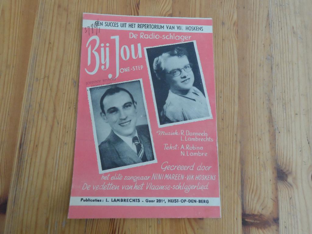 Bij jou - danneels / lambrechts, Zang, Gebruikt, Ophalen of Verzenden, Artiest of Componist